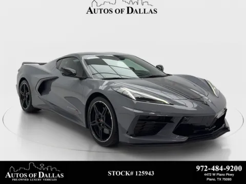 Gray 2024 Chevrolet Corvette Stingray for sale in Plano, TX