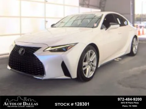 White 2023 Lexus IS 300 for sale in Plano, TX