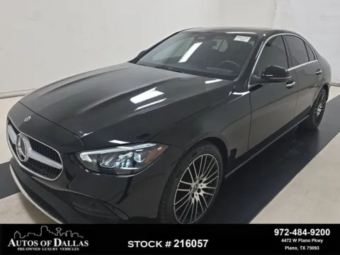 Black 2024 Mercedes-Benz C-Class C 300 for sale in Plano, TX