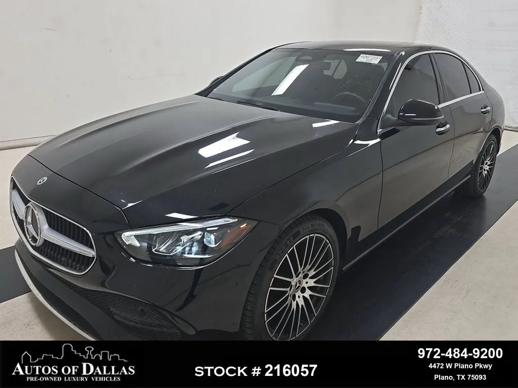 Black 2024 Mercedes-Benz C-Class C 300 for sale in Plano, TX
