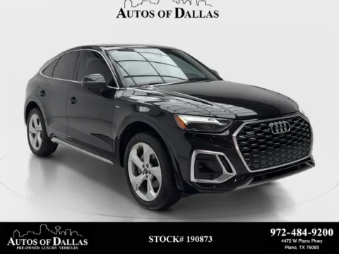 Black 2023 Audi Q5 Sportback 45 S line Premium for sale in Plano, TX