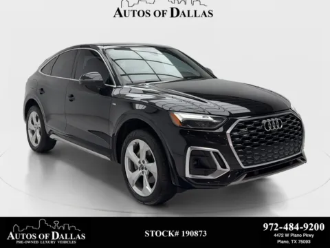 Black 2023 Audi Q5 Sportback 45 S line Premium for sale in Plano, TX