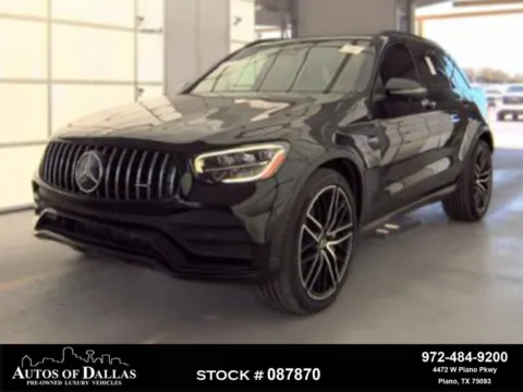 Black 2022 Mercedes-Benz GLC 43 AMG for sale in Plano, TX