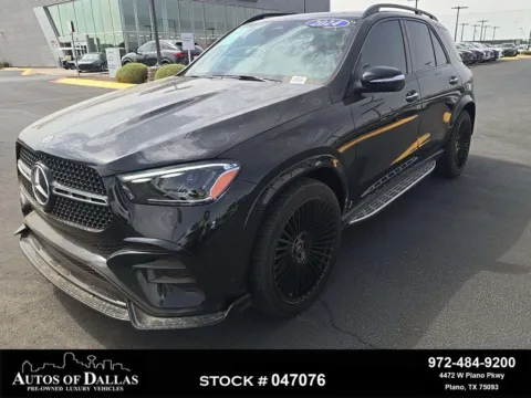 Black 2024 Mercedes-Benz GLE 350 for sale in Plano, TX