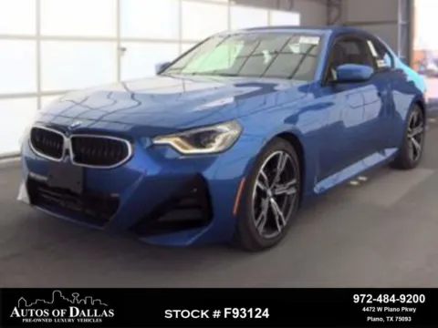 Blue 2026 BMW 2 Series 230i for sale in Plano, TX