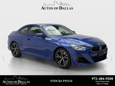 Blue 2026 BMW 2 Series 230i for sale in Plano, TX