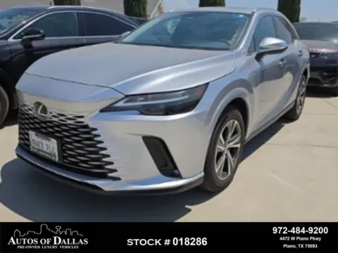 Silver 2023 Lexus RX 350 for sale in Plano, TX