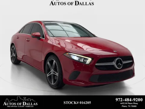Red 2019 Mercedes-Benz A-Class A 220 for sale in Plano, TX