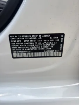 Another view of 2017 Volkswagen Passat 1.8T SE for sale in Plano, TX at Autos of Dallas - Plano