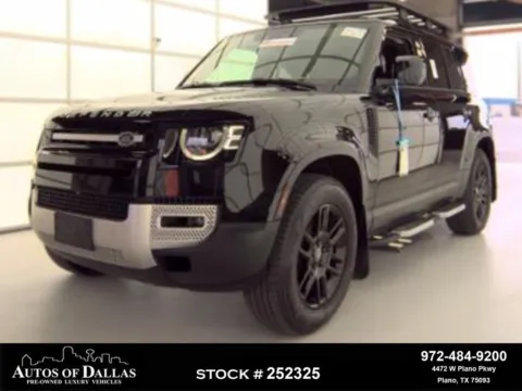 Black 2024 Land Rover Defender 110 S for sale in Plano, TX