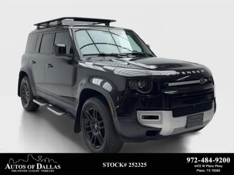 Black 2024 Land Rover Defender 110 S for sale in Plano, TX