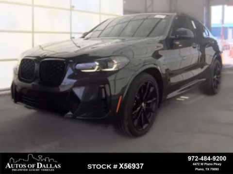 Gray 2025 BMW X4 xDrive30i for sale in Plano, TX