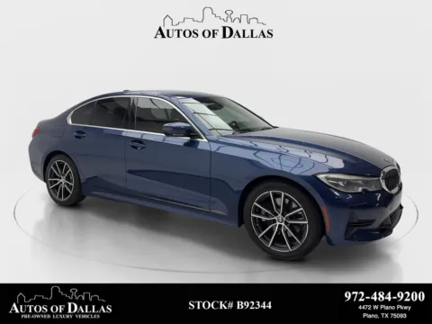 Blue 2021 BMW 3 Series 330i for sale in Plano, TX