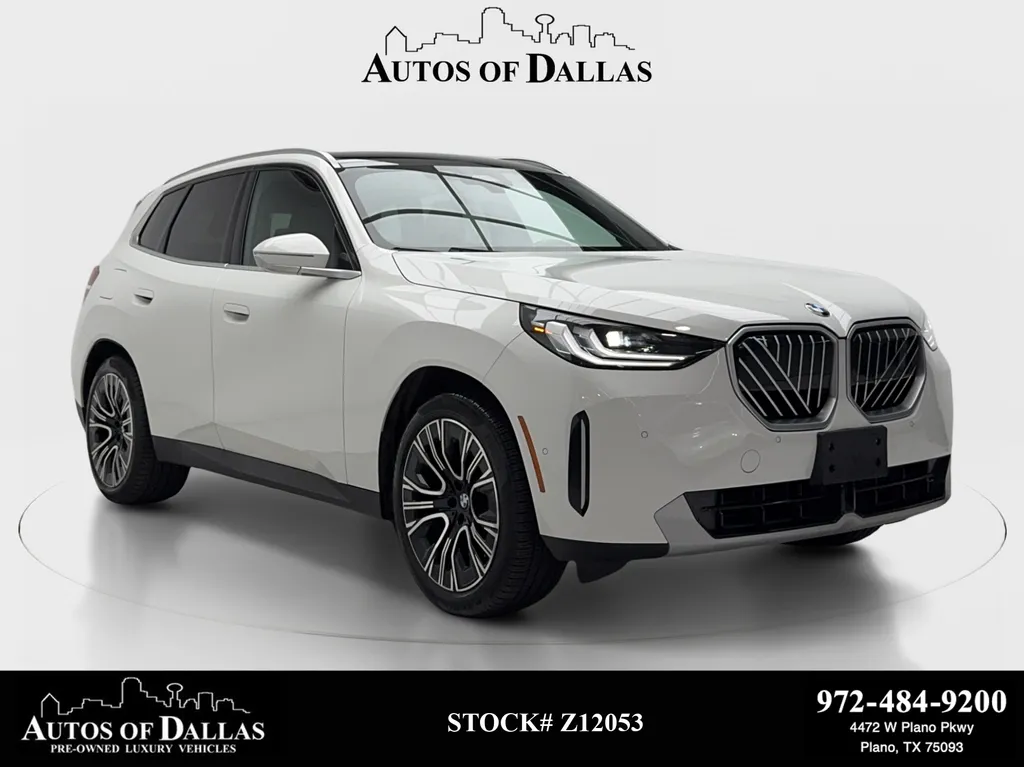 White 2025 BMW X3 30 xDrive for sale in Plano, TX