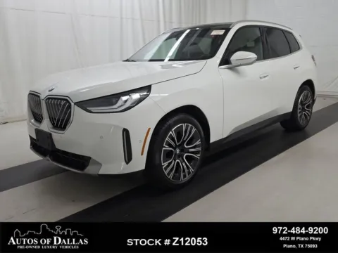 White 2025 BMW X3 30 xDrive for sale in Plano, TX