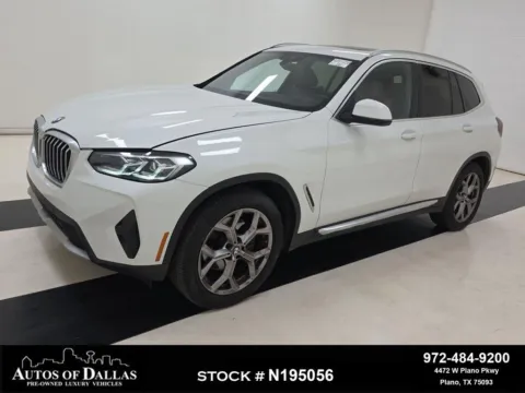 White 2023 BMW X3 sDrive30i for sale in Plano, TX
