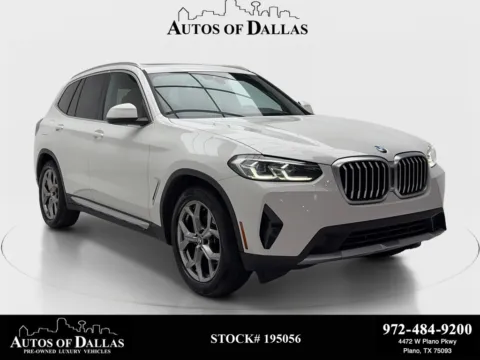 White 2023 BMW X3 sDrive30i for sale in Plano, TX