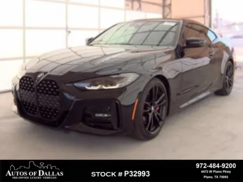 Black 2024 BMW 4 Series 430i for sale in Plano, TX