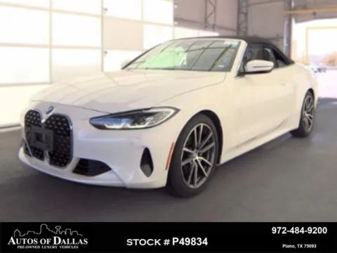 White 2024 BMW 4 Series 430i for sale in Plano, TX
