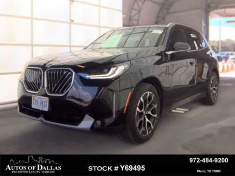 Black 2025 BMW X3 30 xDrive for sale in Plano, TX