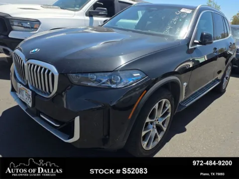 Black 2024 BMW X5 sDrive40i for sale in Plano, TX