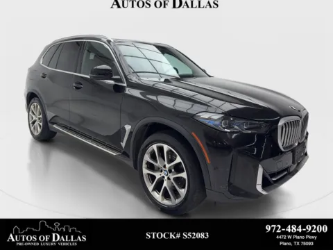 Black 2024 BMW X5 sDrive40i for sale in Plano, TX