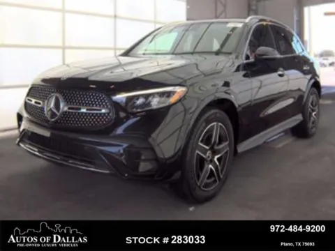 Black 2025 Mercedes-Benz GLC 300 for sale in Plano, TX