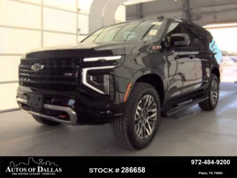 Black 2025 Chevrolet Tahoe Z71 for sale in Plano, TX