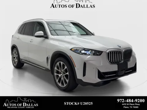 White 2024 BMW X5 sDrive40i for sale in Plano, TX