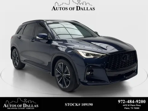 Blue 2025 INFINITI QX50 SPORT for sale in Plano, TX