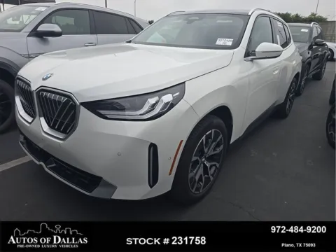 White 2026 BMW X3 30 xDrive for sale in Plano, TX