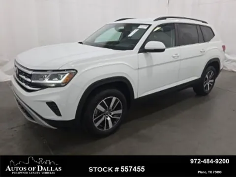White 2023 Volkswagen Atlas 2.0T SE for sale in Plano, TX