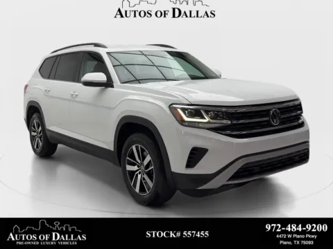 White 2023 Volkswagen Atlas 2.0T SE for sale in Plano, TX