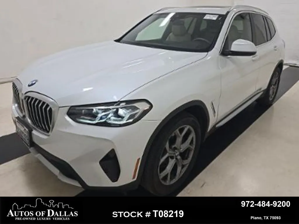 White 2023 BMW X3 sDrive30i for sale in Plano, TX