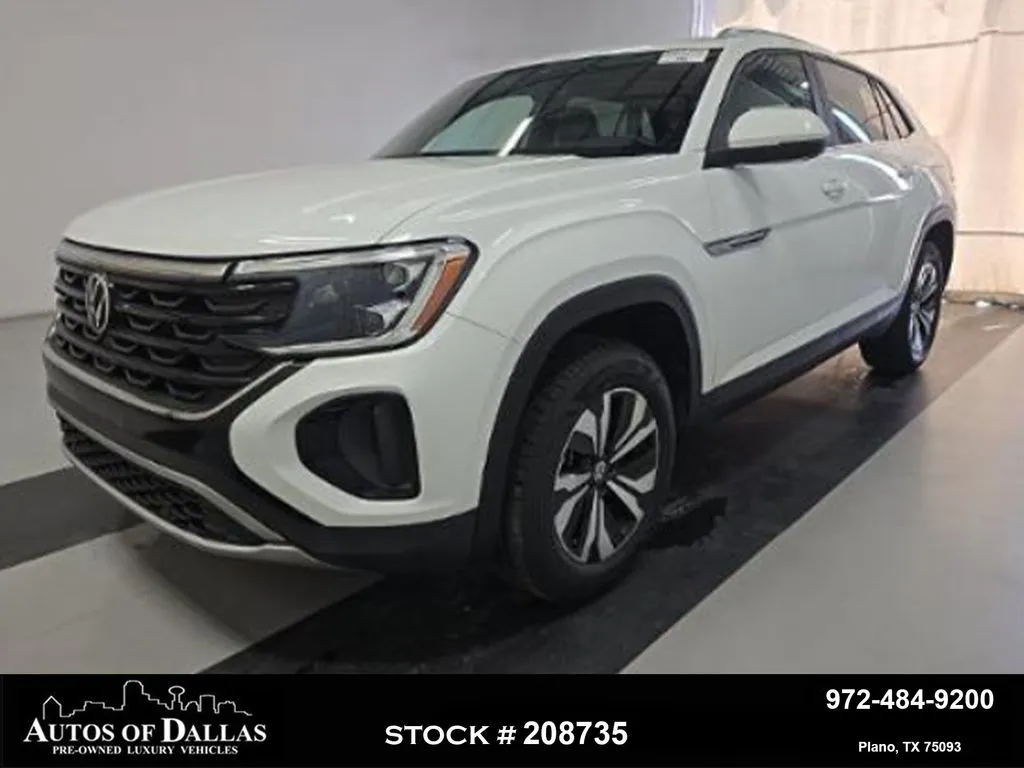 White 2024 Volkswagen Atlas Cross Sport 2.0T SE for sale in Plano, TX