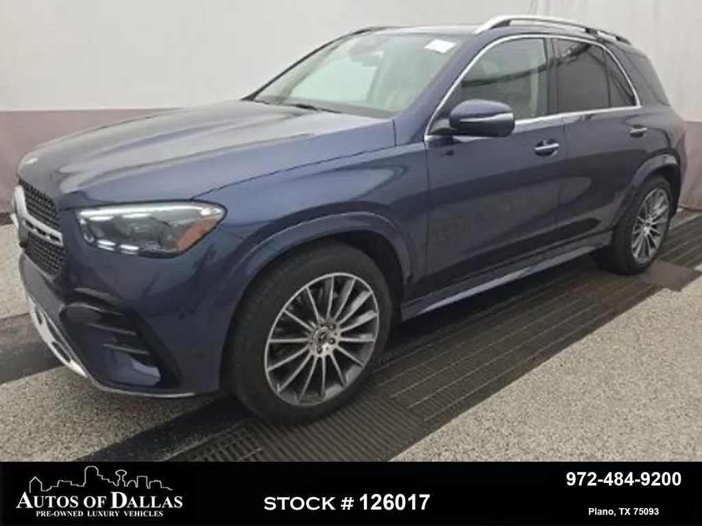 Blue 2024 Mercedes-Benz GLE 350 for sale in Plano, TX