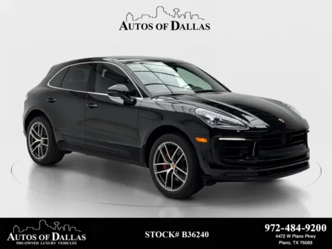 Black 2023 Porsche Macan S for sale in Plano, TX