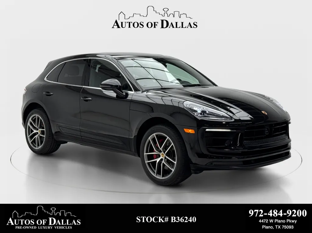 Black 2023 Porsche Macan S for sale in Plano, TX