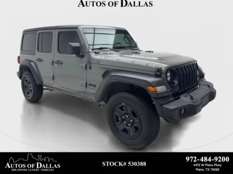 Gray 2023 Jeep Wrangler Sport for sale in Plano, TX