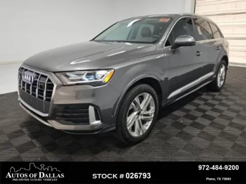 Gray 2023 Audi Q7 45 Premium for sale in Plano, TX