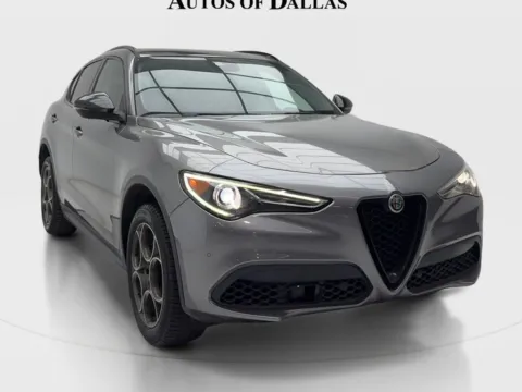 Photos of 2021 Alfa Romeo Stelvio CAM,PANO,BLIND SPOT,20" WHLS for sale in Plano, TX at Autos of Dallas - Plano