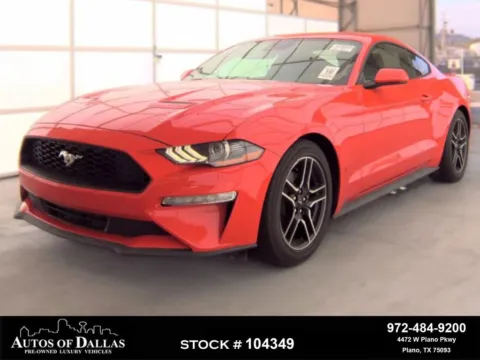 Red 2022 Ford Mustang EcoBoost Premium for sale in Plano, TX