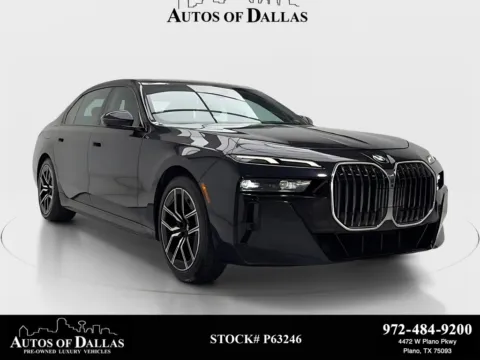 Black 2024 BMW 7 Series 740i for sale in Plano, TX