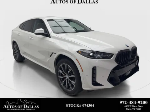 White 2026 BMW X6 xDrive40i for sale in Plano, TX