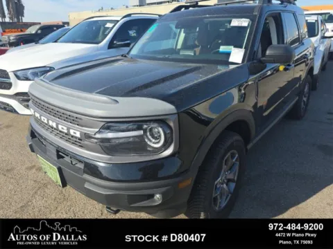 Black 2022 Ford Bronco Sport Badlands for sale in Plano, TX