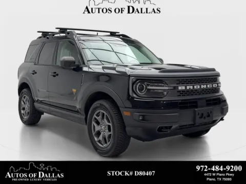 Black 2022 Ford Bronco Sport Badlands for sale in Plano, TX