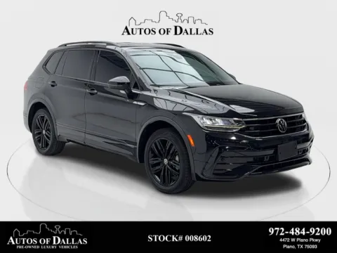 Black 2022 Volkswagen Tiguan 2.0T SE R-Line Black for sale in Plano, TX