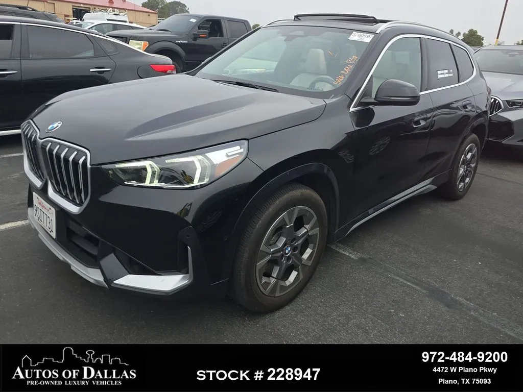 Black 2025 BMW X1 xDrive28i for sale in Plano, TX