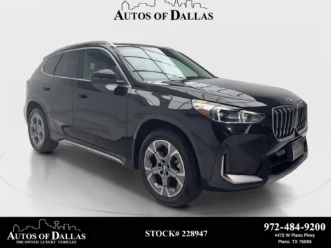 Black 2025 BMW X1 xDrive28i for sale in Plano, TX