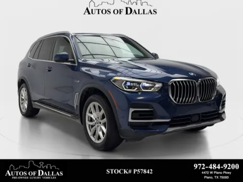 Blue 2023 BMW X5 xDrive45e for sale in Plano, TX